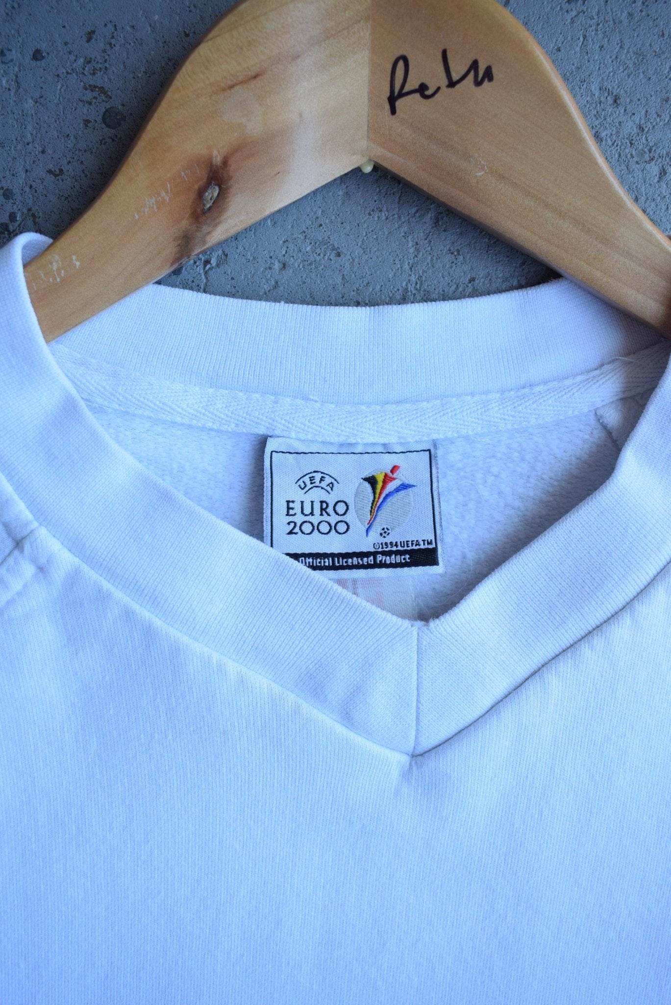 Vintage 2000 Adidas x UEFA Football Championship Embroidered Sweater (L) - Retrospective Store