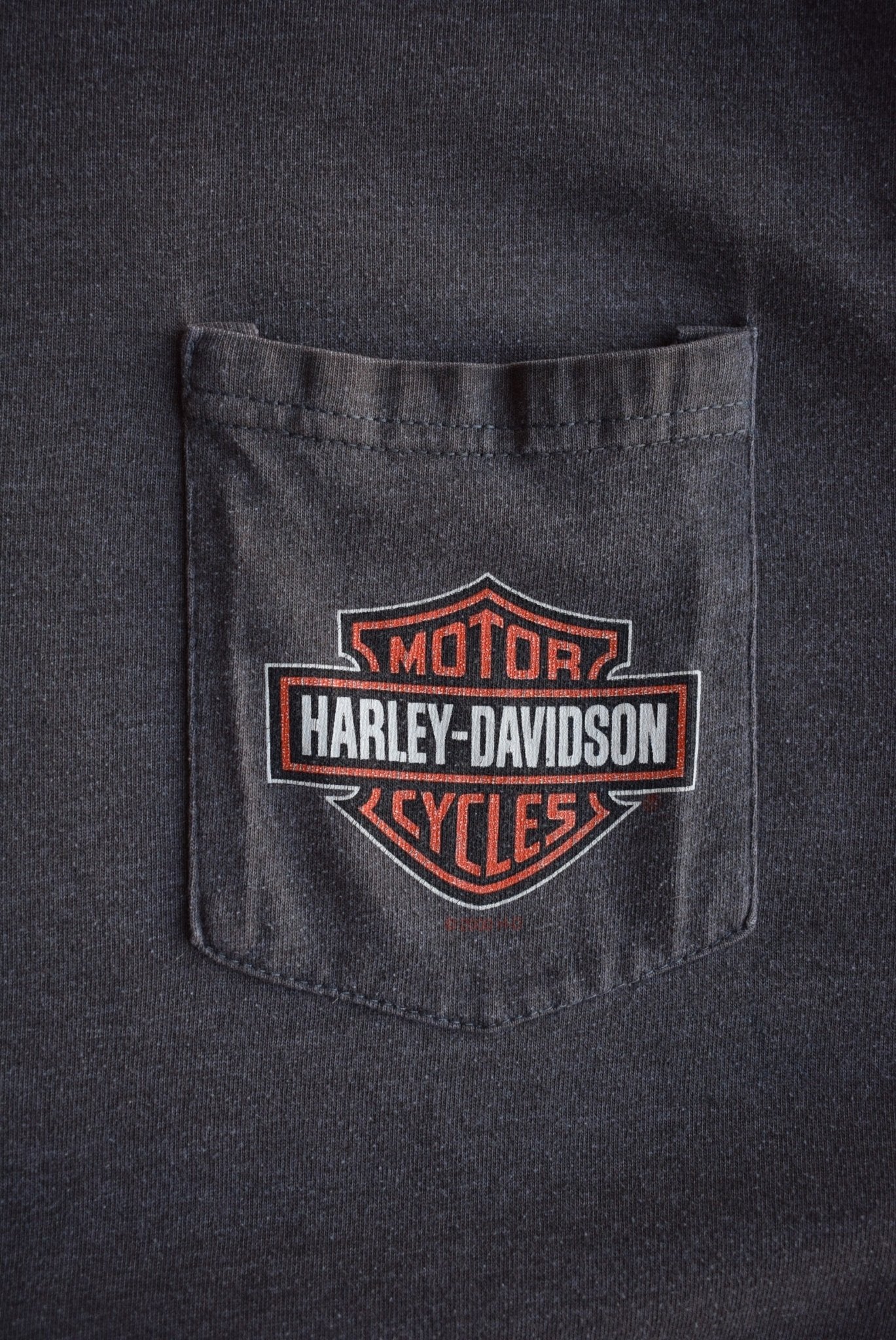 Vintage 2000 Harley Davidson Motorcycles Alaska Long Sleeve Tee (XL) - Retrospective Store