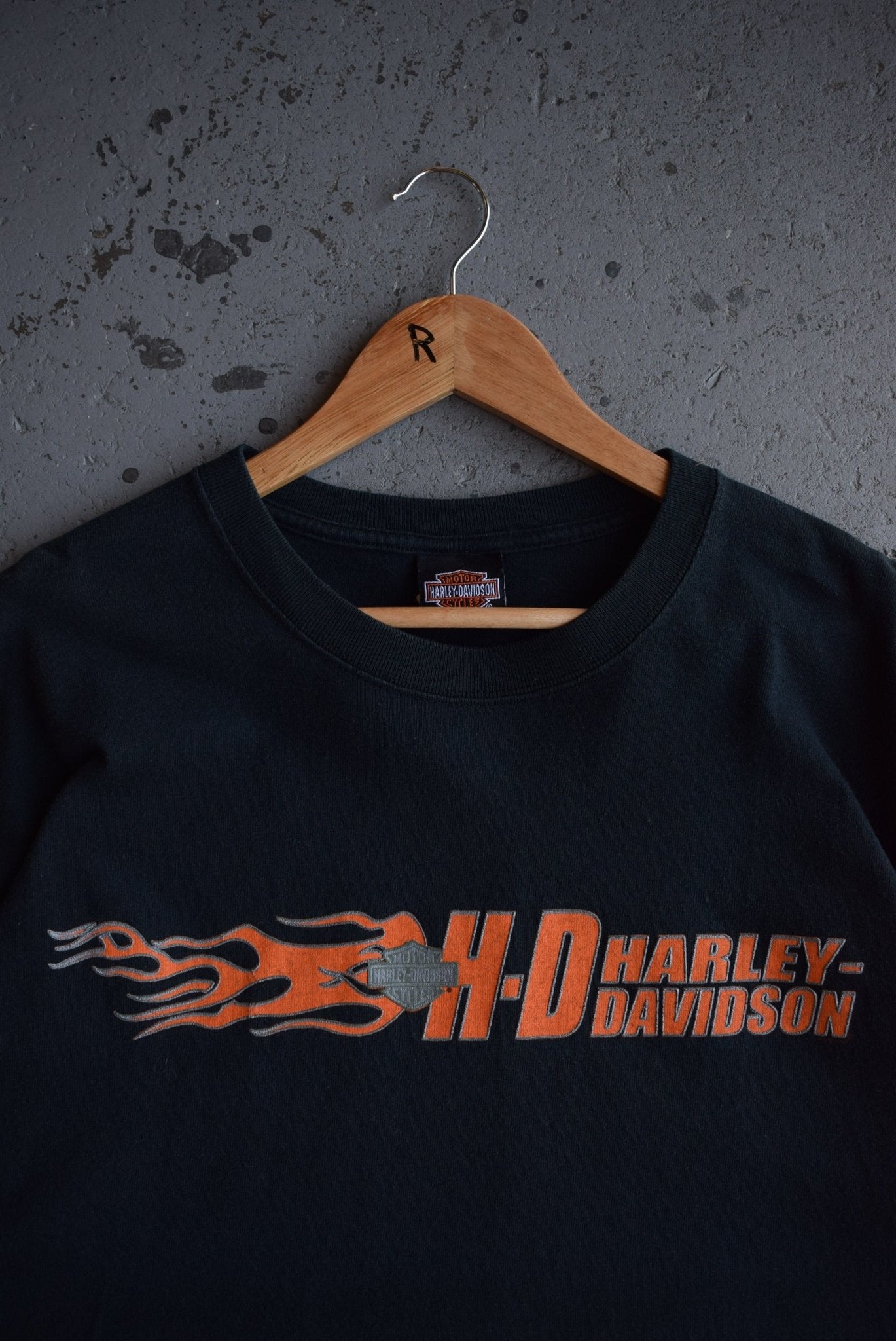 Vintage 2001 Harley Davidson Motorcycles Long Sleeve Tee (XL) - Retrospective Store