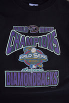 Vintage 2001 MLB Arizona Diamondbacks World Series Champions Tee (M) - Retrospective Store