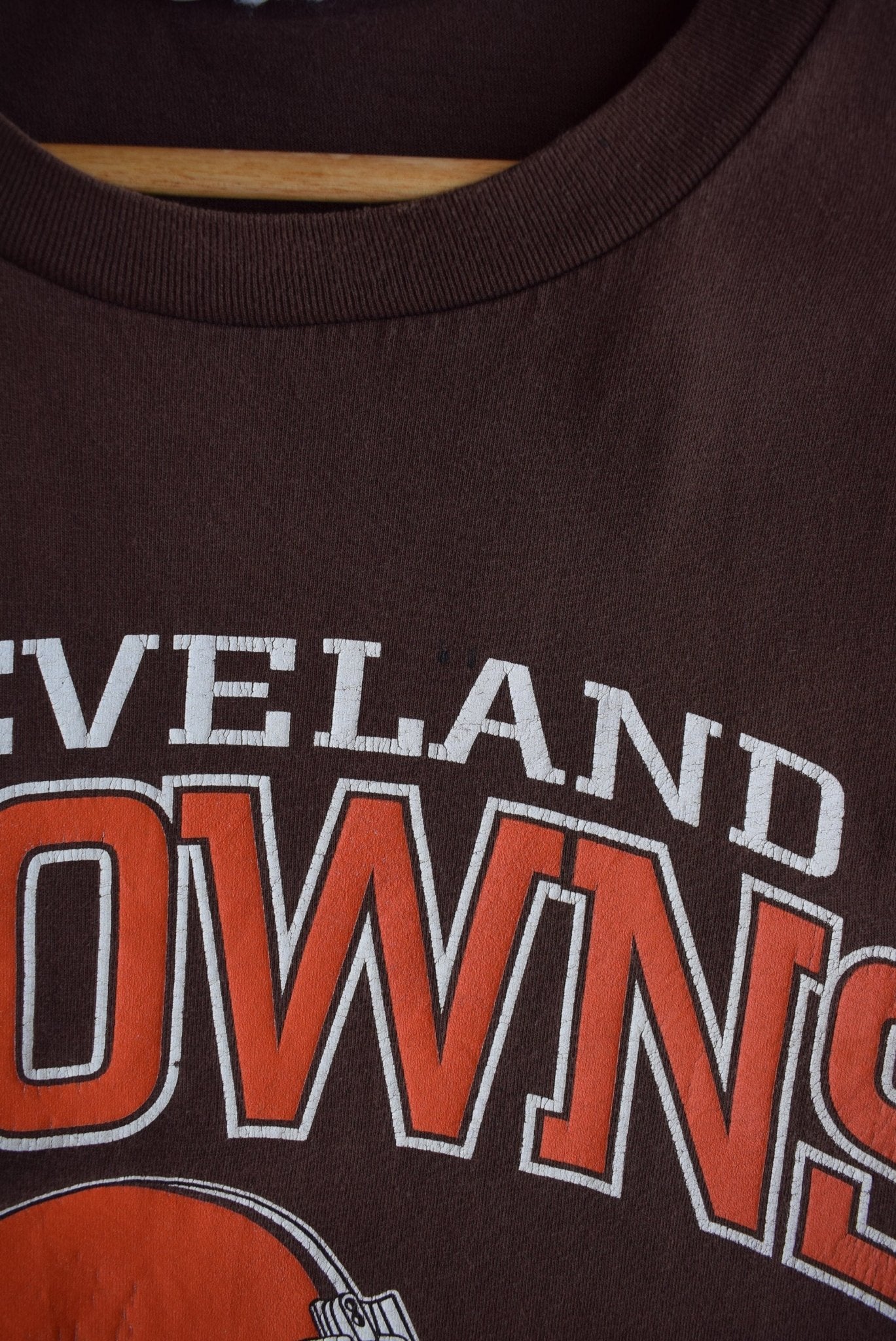 Vintage 2001 NFL Cleveland Browns Tee (XL) - Retrospective Store