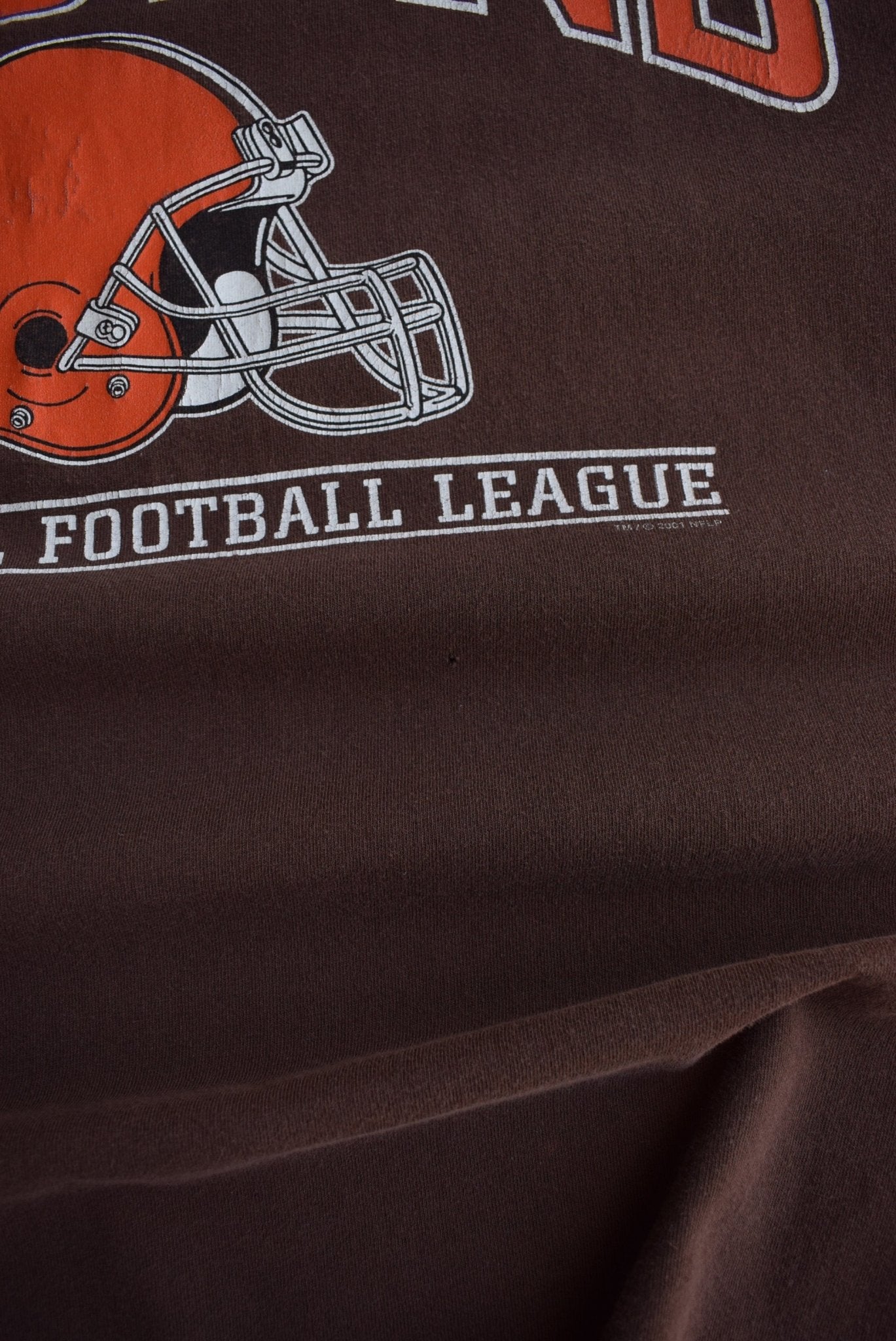 Vintage 2001 NFL Cleveland Browns Tee (XL) - Retrospective Store
