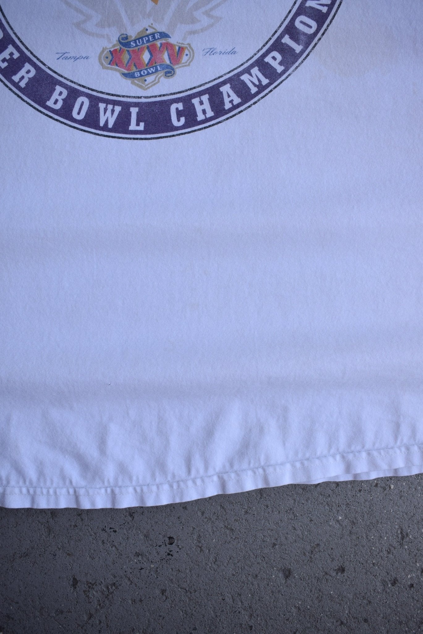 Vintage 2001 Nike x NFL Baltimore Ravens Champions Tee (XL) - Retrospective Store