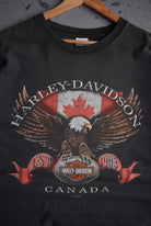 Vintage 2002 Harley Davidson Canada Tee (XL) - Retrospective Store