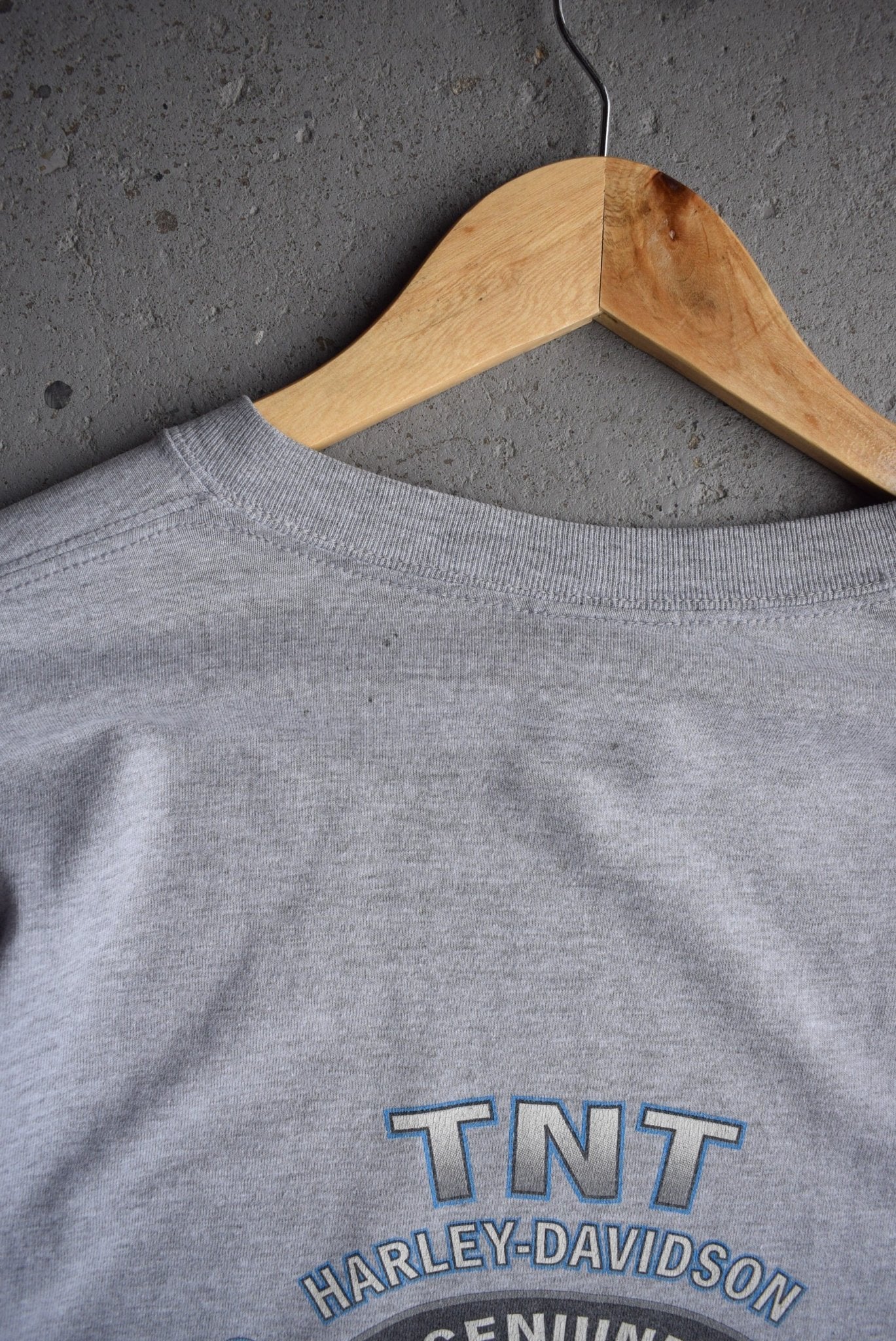 Vintage 2002 Harley Davidson Motorcycles Long Sleeve Tee (XL) - Retrospective Store