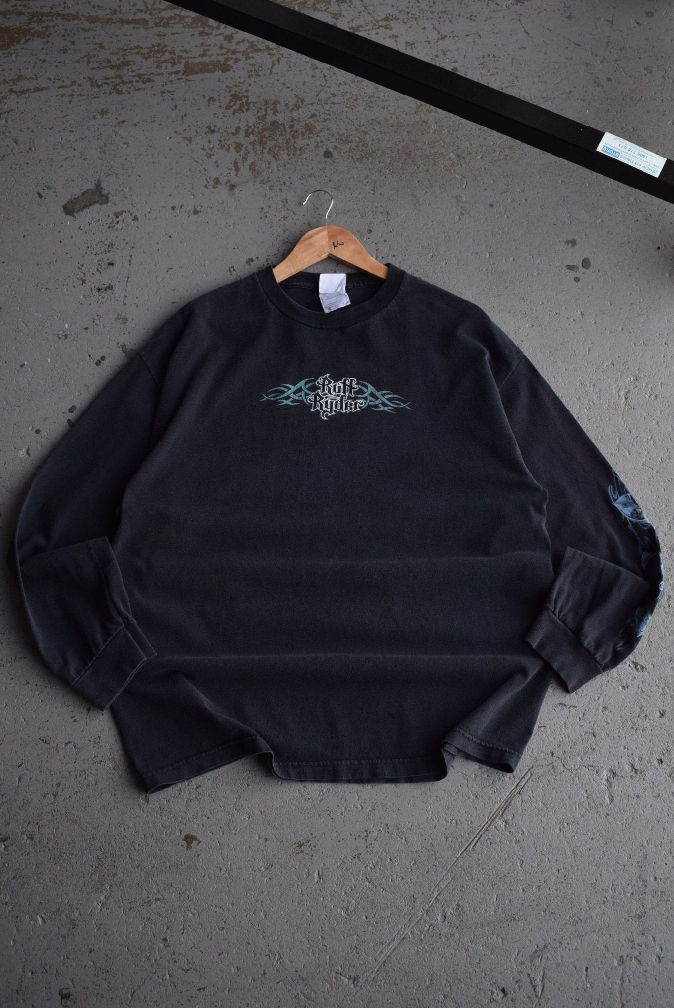Vintage 2002 Ruff Ryder Long Sleeve Tee (L/XL) - Retrospective Store
