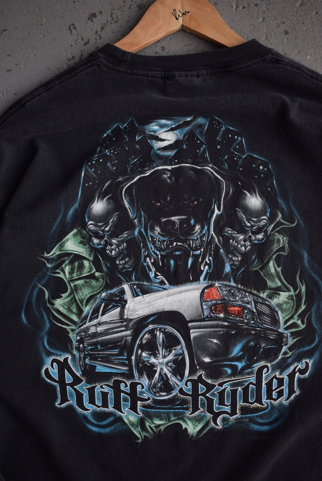 Vintage 2002 Ruff Ryder Long Sleeve Tee (L/XL) - Retrospective Store