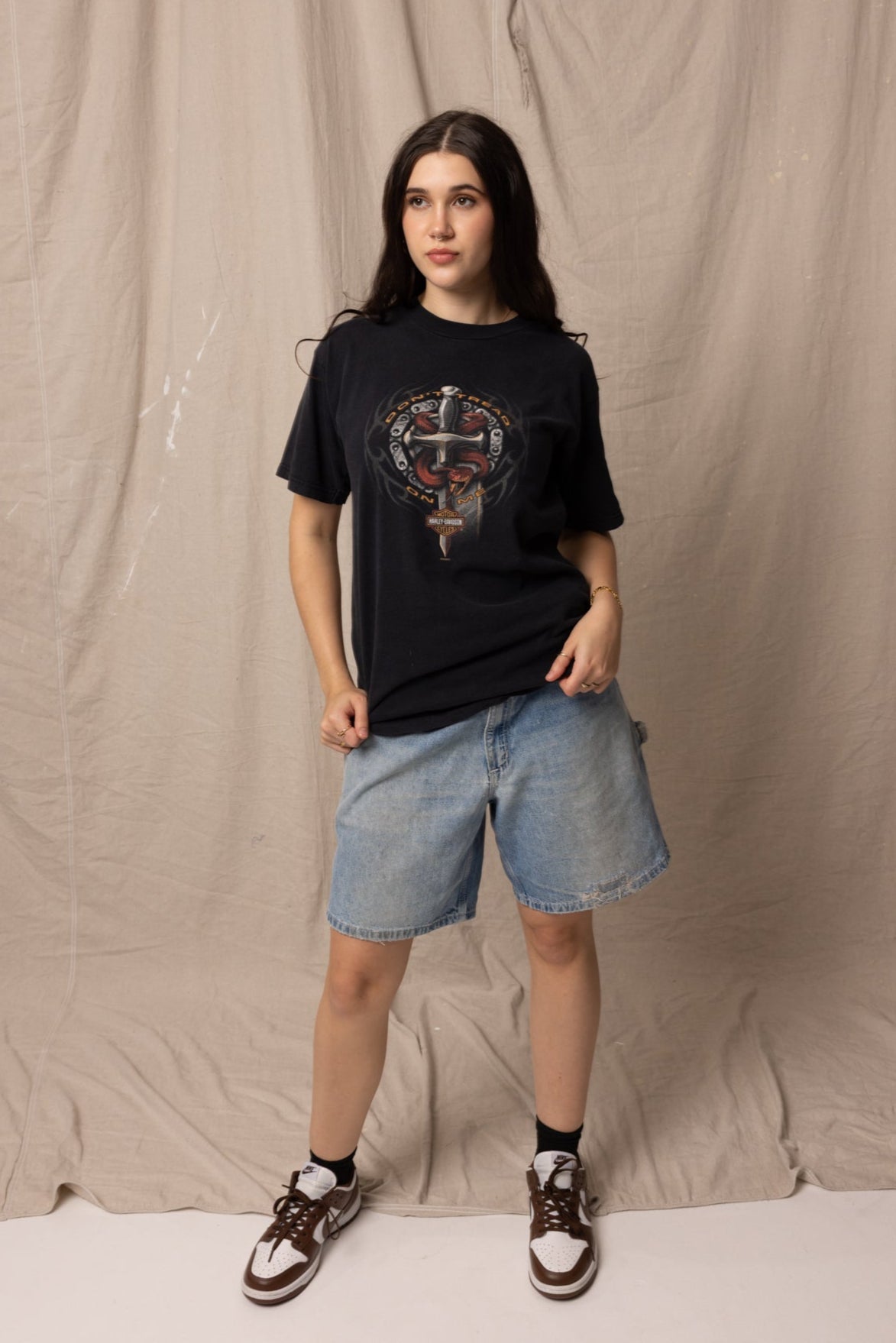 Vintage 2003 Harley Davidson Crystal River Tee (M) - Retrospective Store