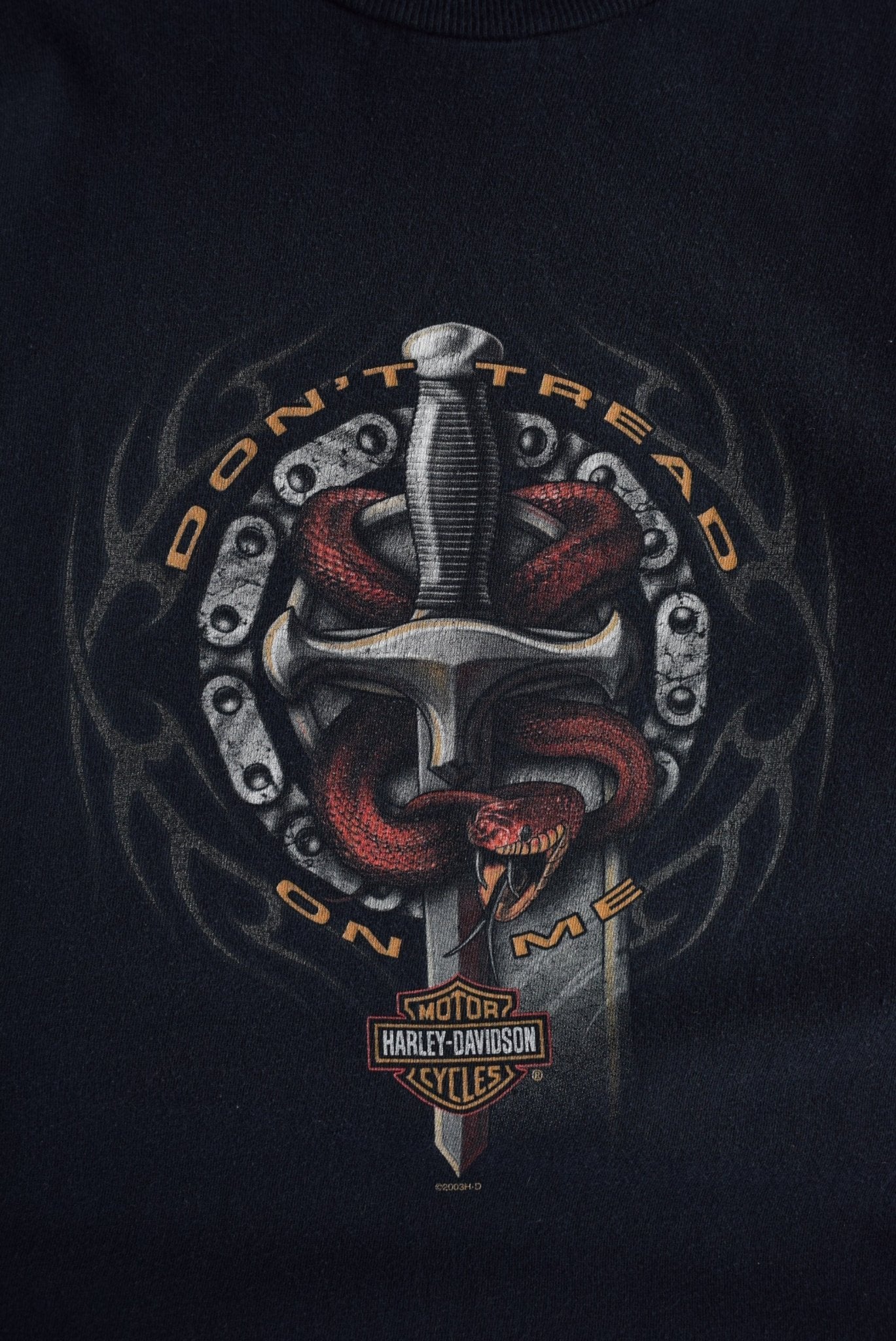 Vintage 2003 Harley Davidson Crystal River Tee (M) - Retrospective Store