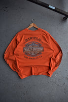 Vintage 2005 Harley Davidson Motorcycles Long Sleeve Tee (M/L) - Retrospective Store