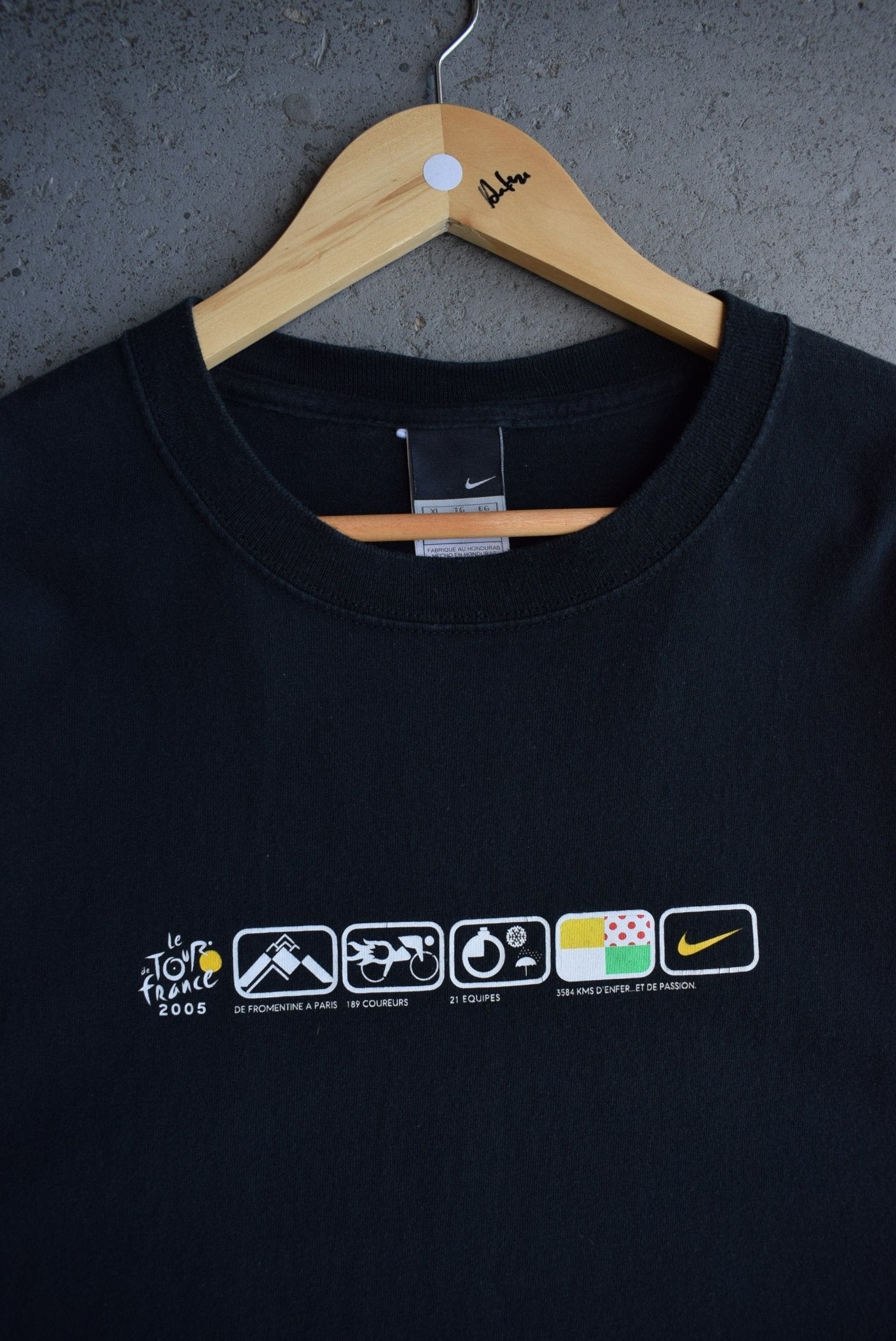Vintage 2005 Nike x Le Tour De France Tee (XL) - Retrospective Store