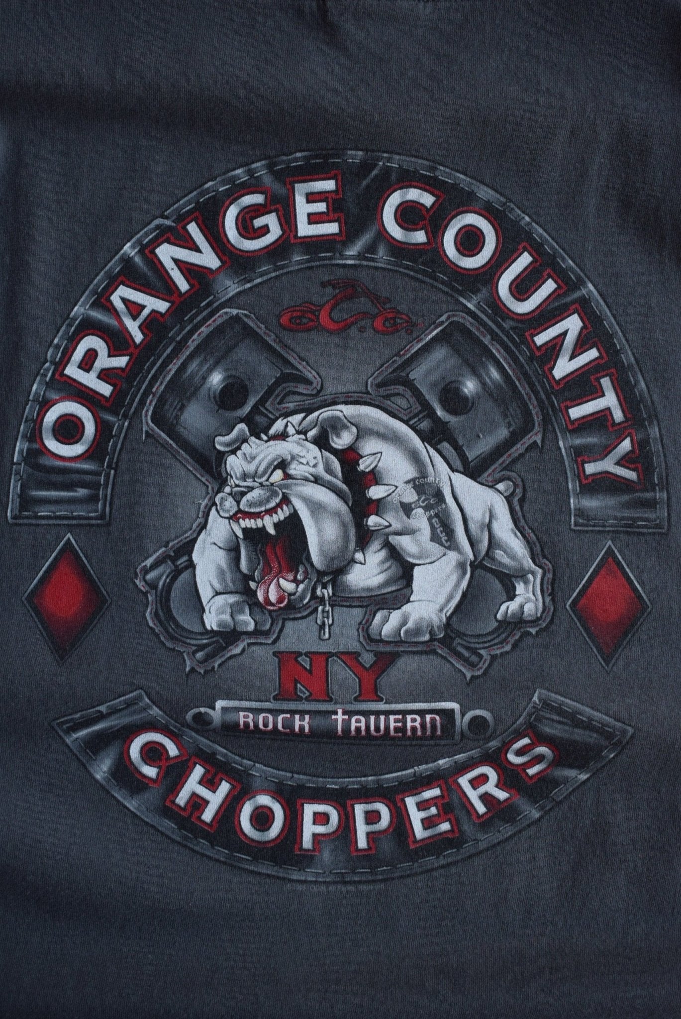 Vintage 2005 Orange County Choppers Rock Tavern Tee (XXL) - Retrospective Store
