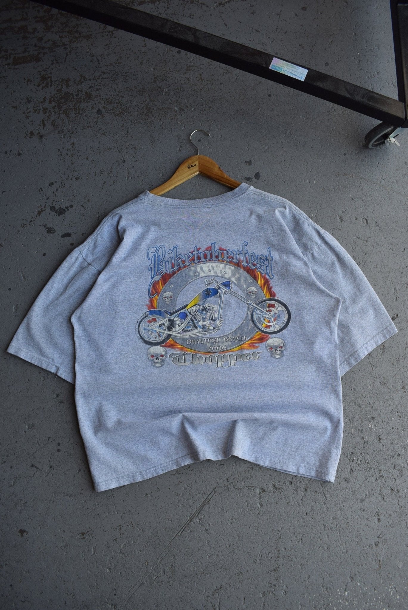Vintage 2006 Biketober Fest Choppers Tee (L/XL) - Retrospective Store