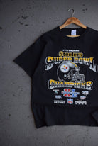 Vintage 2006 NFL Pittsburgh Steelers Superbowl XL Champions Tee (XL) - Retrospective Store
