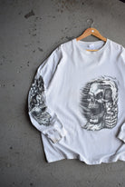 Vintage 2006 Skull Long Sleeve Tee (XXL) - Retrospective Store