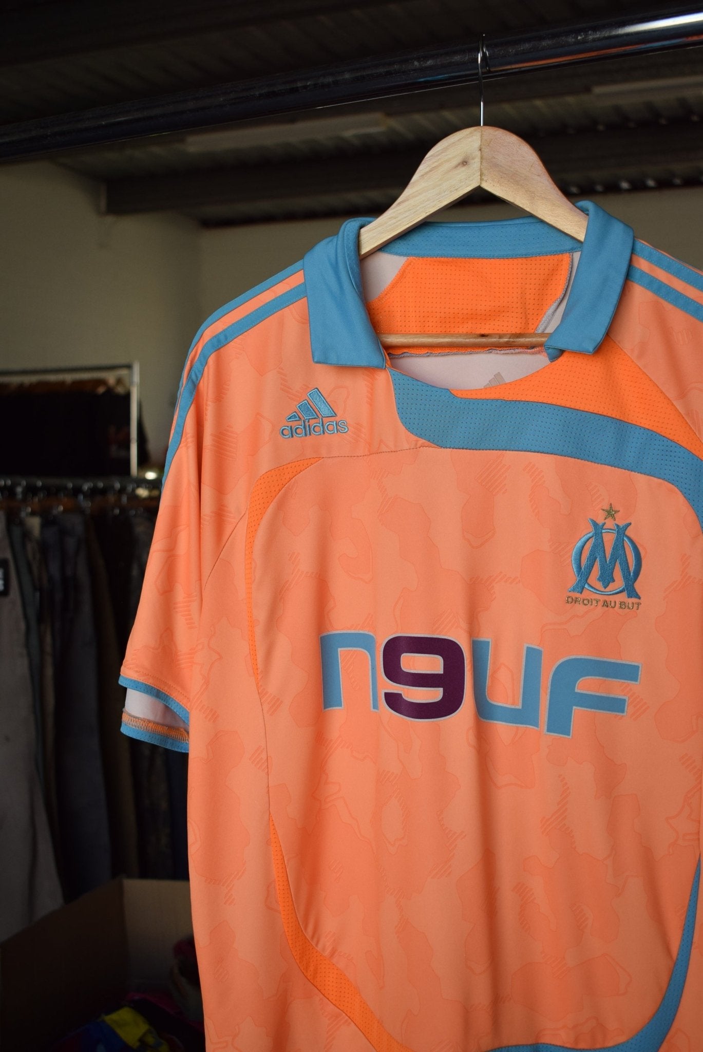 ウェア 00s adidas \"Olympique Marseille\" 2008-09 Olympique Marseille adidas Track Jacket - 9/10 - (L)
