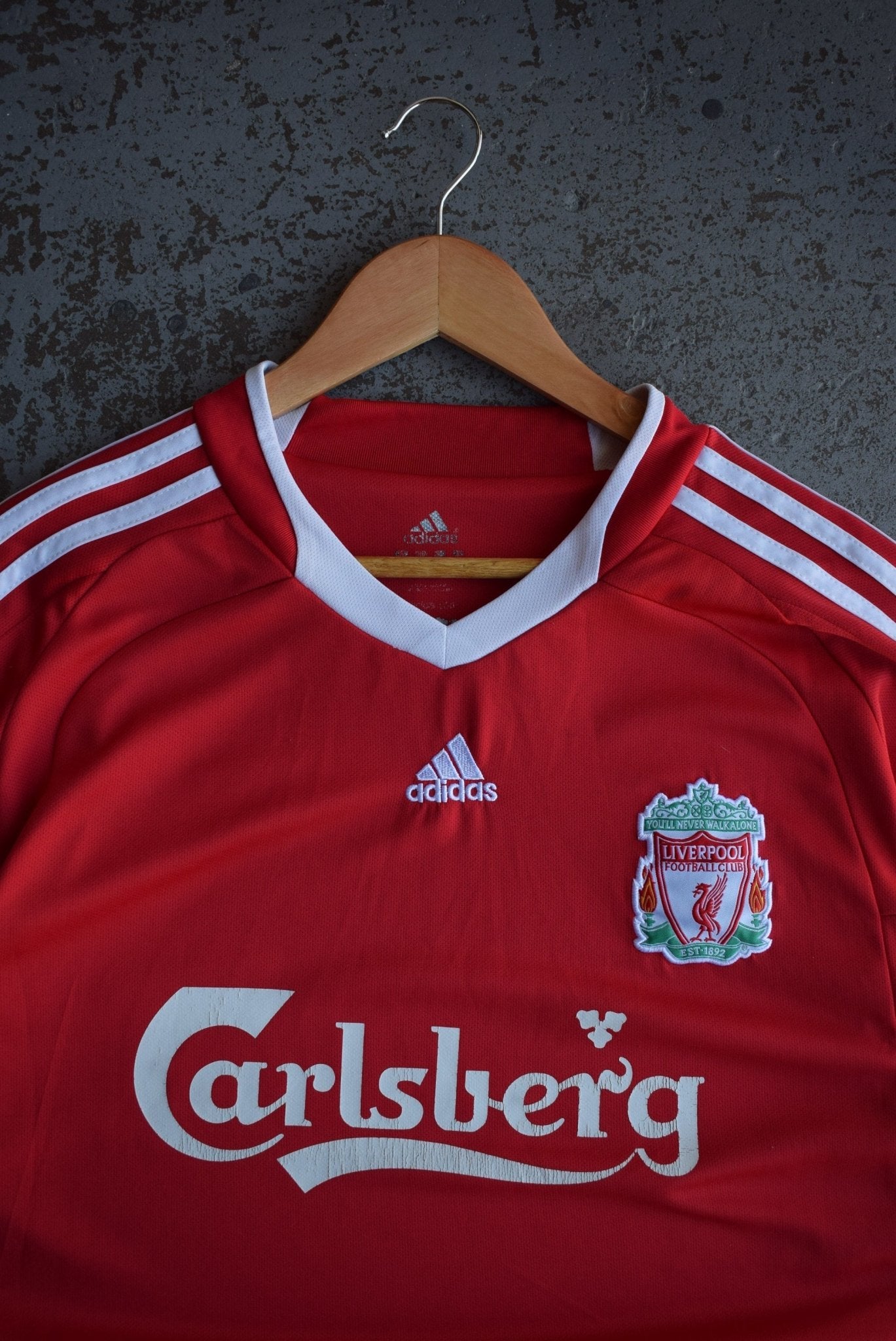 Vintage 2008-10 Adidas x Liverpool FC Jersey (XL