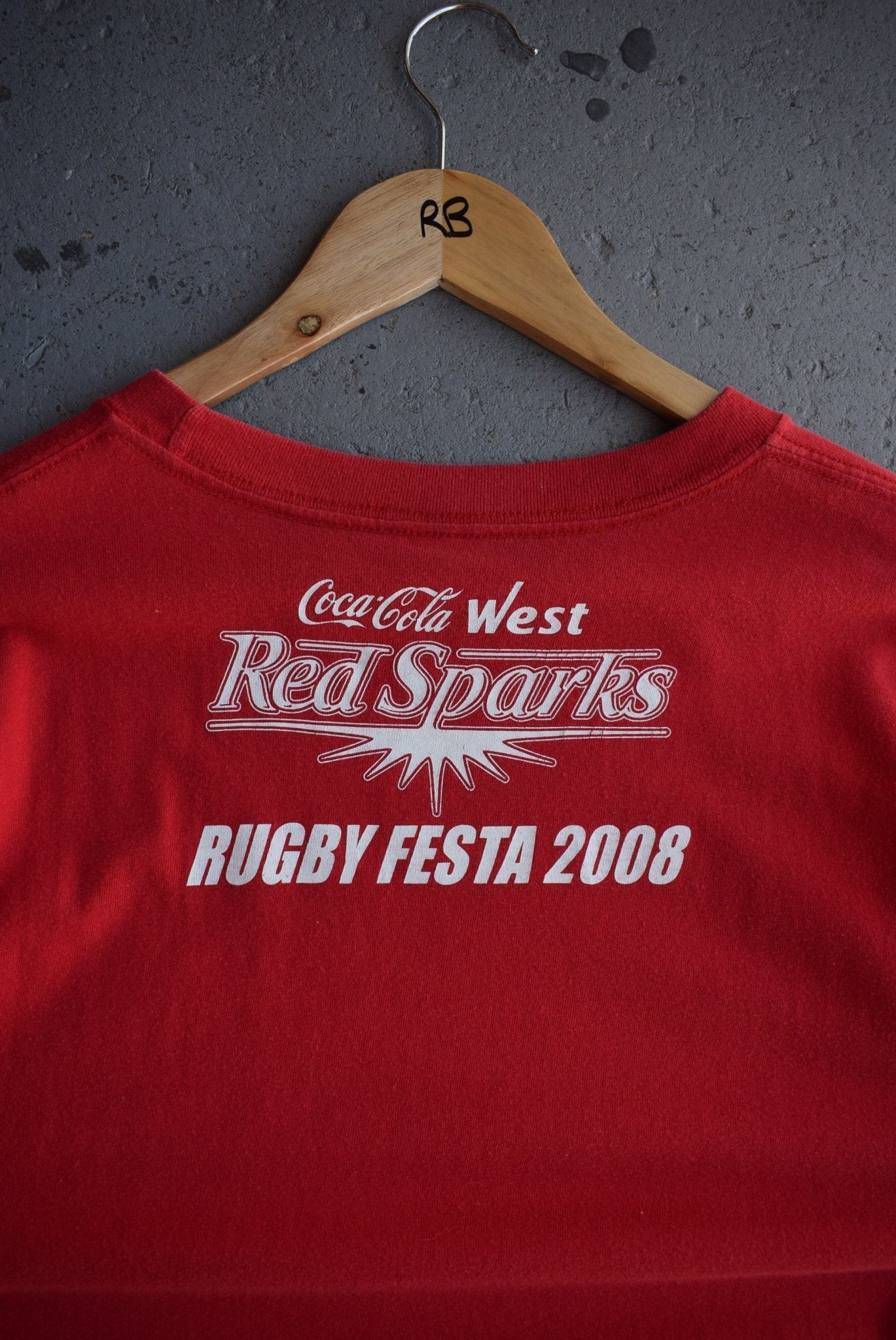 Vintage 2008 Coca - Cola Rugby Fiesta Tee (L) - Retrospective Store