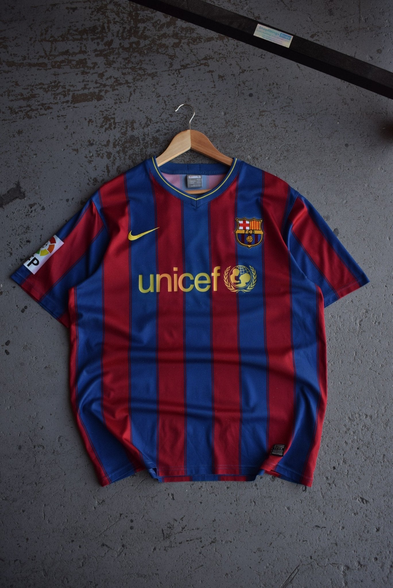 Nike FC Barcelona Messi メッシ L Nike FC Barcelona 17/18 Lionel Messi Jersey Mens Size Small