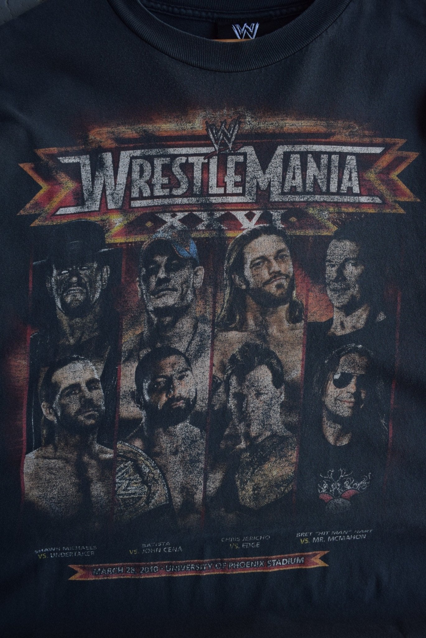 Vintage 2010 WWE WrestleMania XXVI Tee (XXL) - Retrospective Store