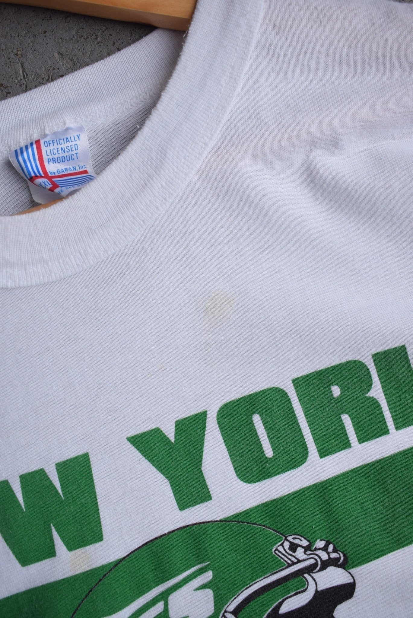 Vintage 80s NFL New York Jets Tee (XL) - Retrospective Store