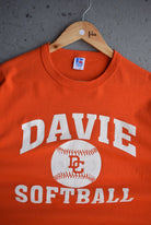 Vintage 80s Russell x Davie Softball Tee (L) - Retrospective Store