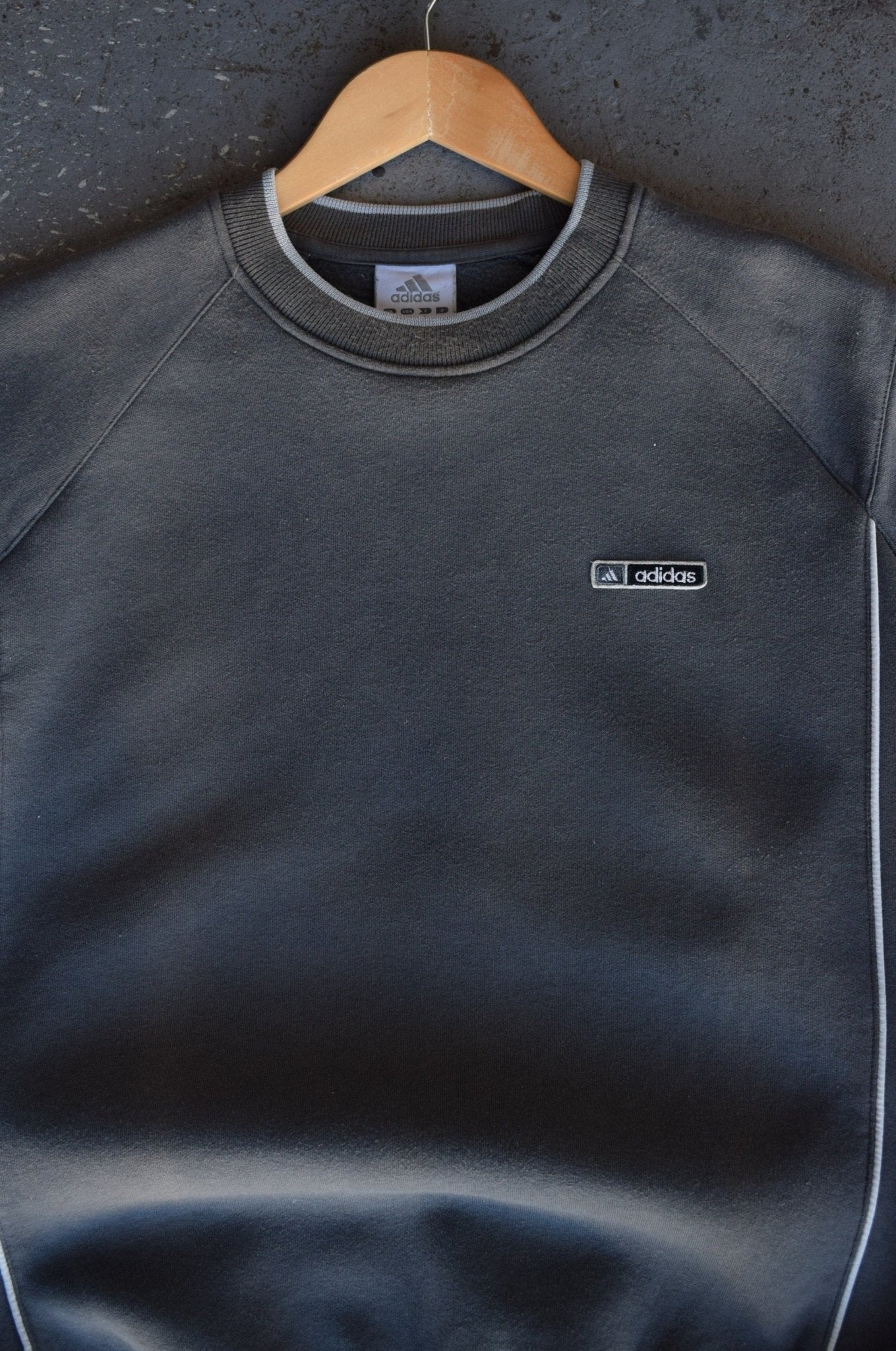 Vintage 90s Adidas Classic Logo Crewneck (S) - Retrospective Store