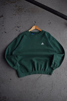 Vintage 90s Adidas Classic Logo Embroidered Crewneck (M) - Retrospective Store
