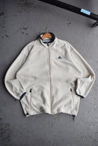 Vintage 90s Adidas Classic Logo Embroidered Fleece Jacket (XL) - Retrospective Store
