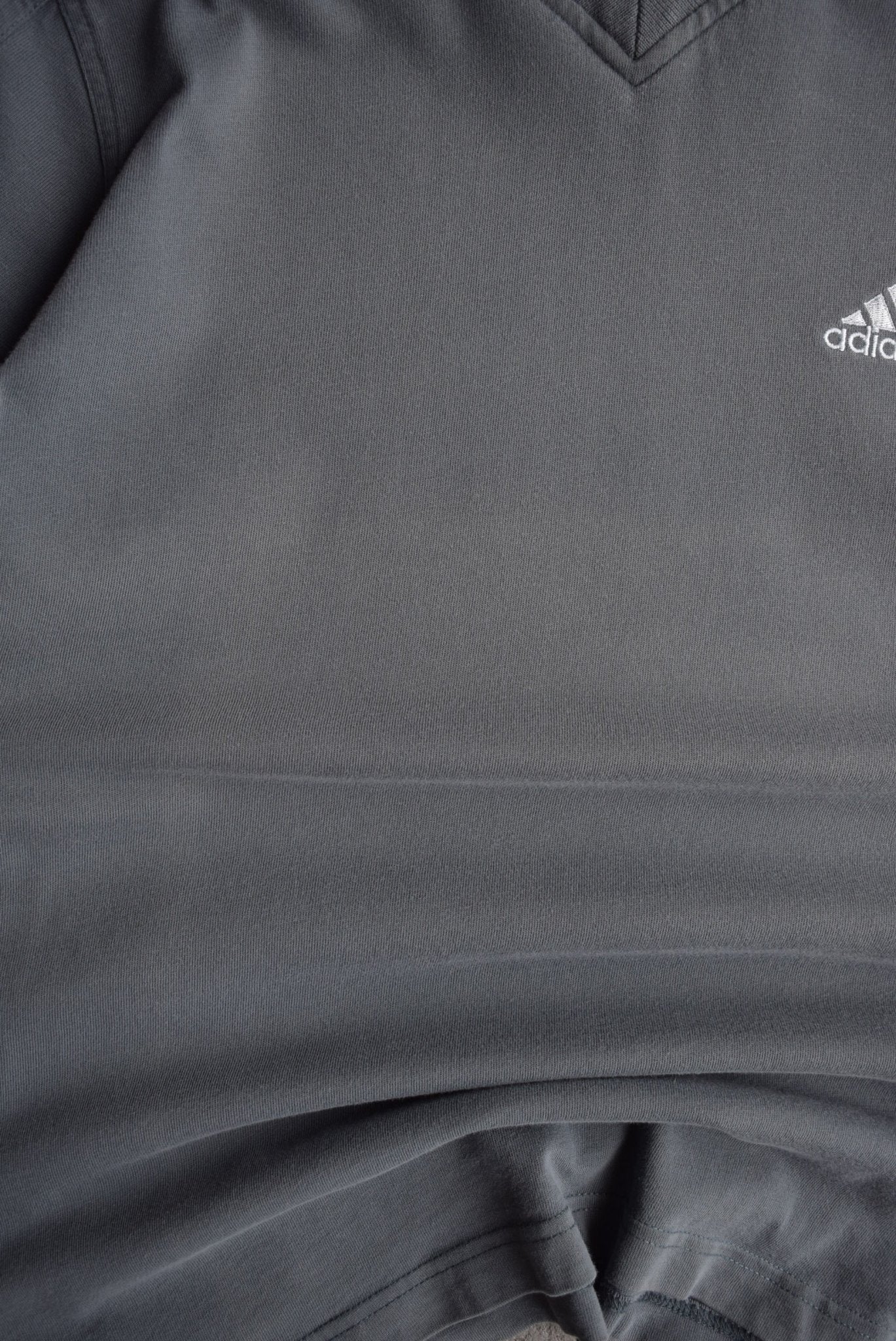 Vintage 90s Adidas Classic Logo Embroidered Tee (S) - Retrospective Store