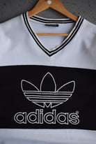 Vintage 90s Adidas Embroidered Spellout Tee (XL) - Retrospective Store