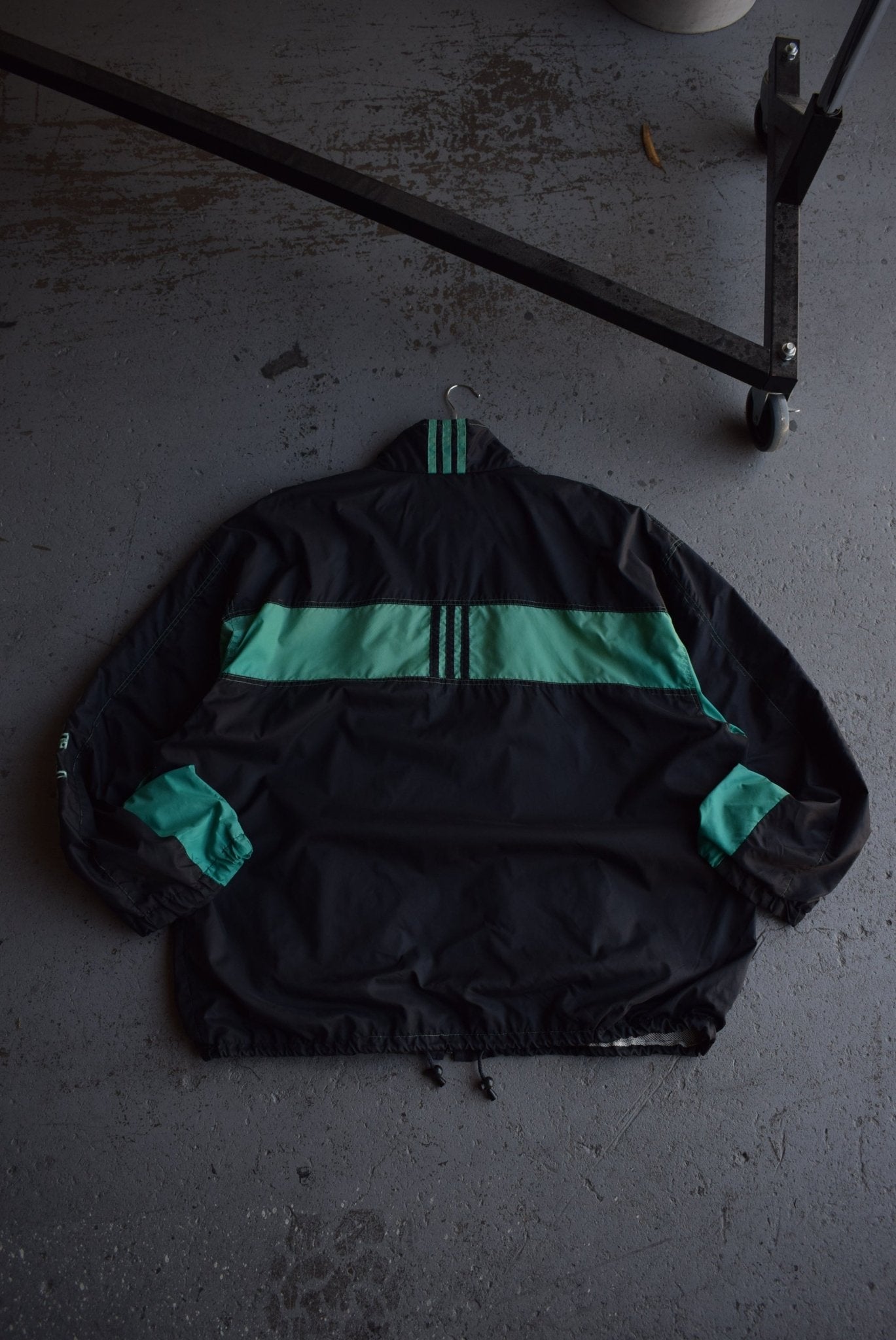Vintage 90s Adidas Embroidered Windbreaker Jacket (XL/XXL) - Retrospective Store