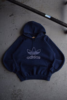 Vintage 90s Adidas Originals Embroidered Spellout Hoodie (M/L) - Retrospective Store