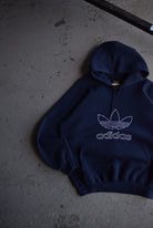 Vintage 90s Adidas Originals Embroidered Spellout Hoodie (M/L) - Retrospective Store