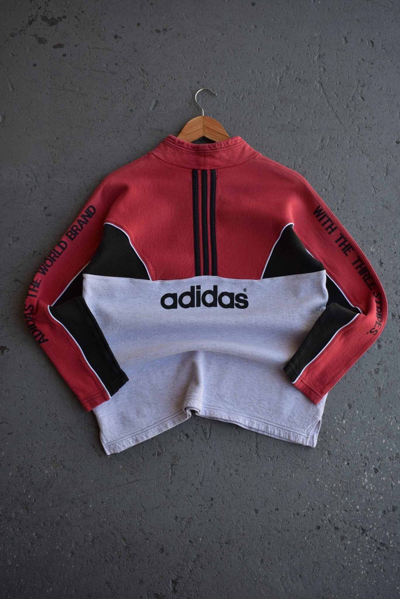 Vintage 90s Adidas Originals Mockneck Sweater (S/M) - Retrospective Store