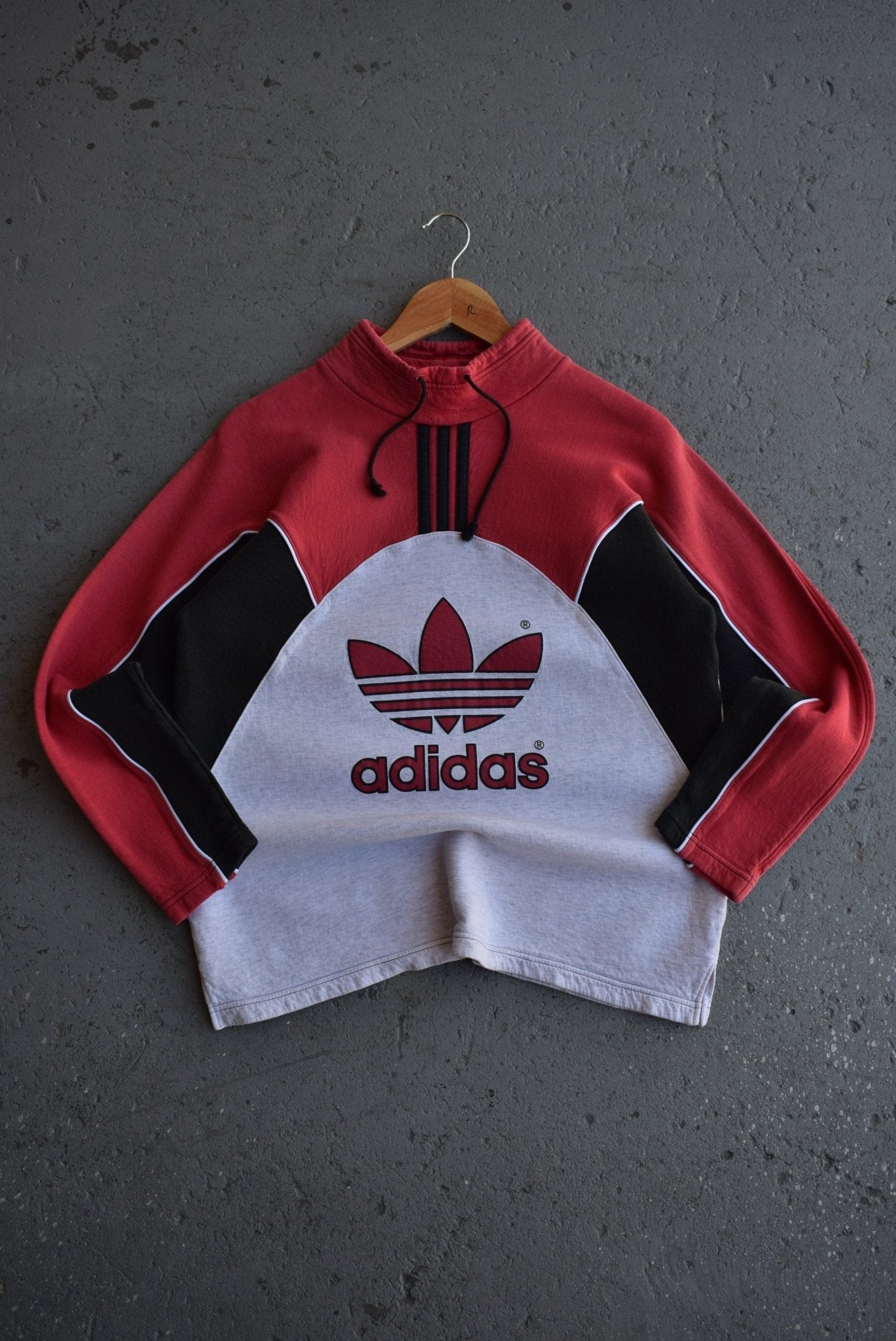 Vintage 90s Adidas Originals Mockneck Sweater (S/M) - Retrospective Store