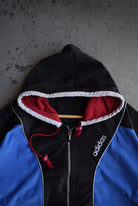 Vintage 90s Adidas Spellout Embroidered Full Zip Hoodie (M/L) - Retrospective Store