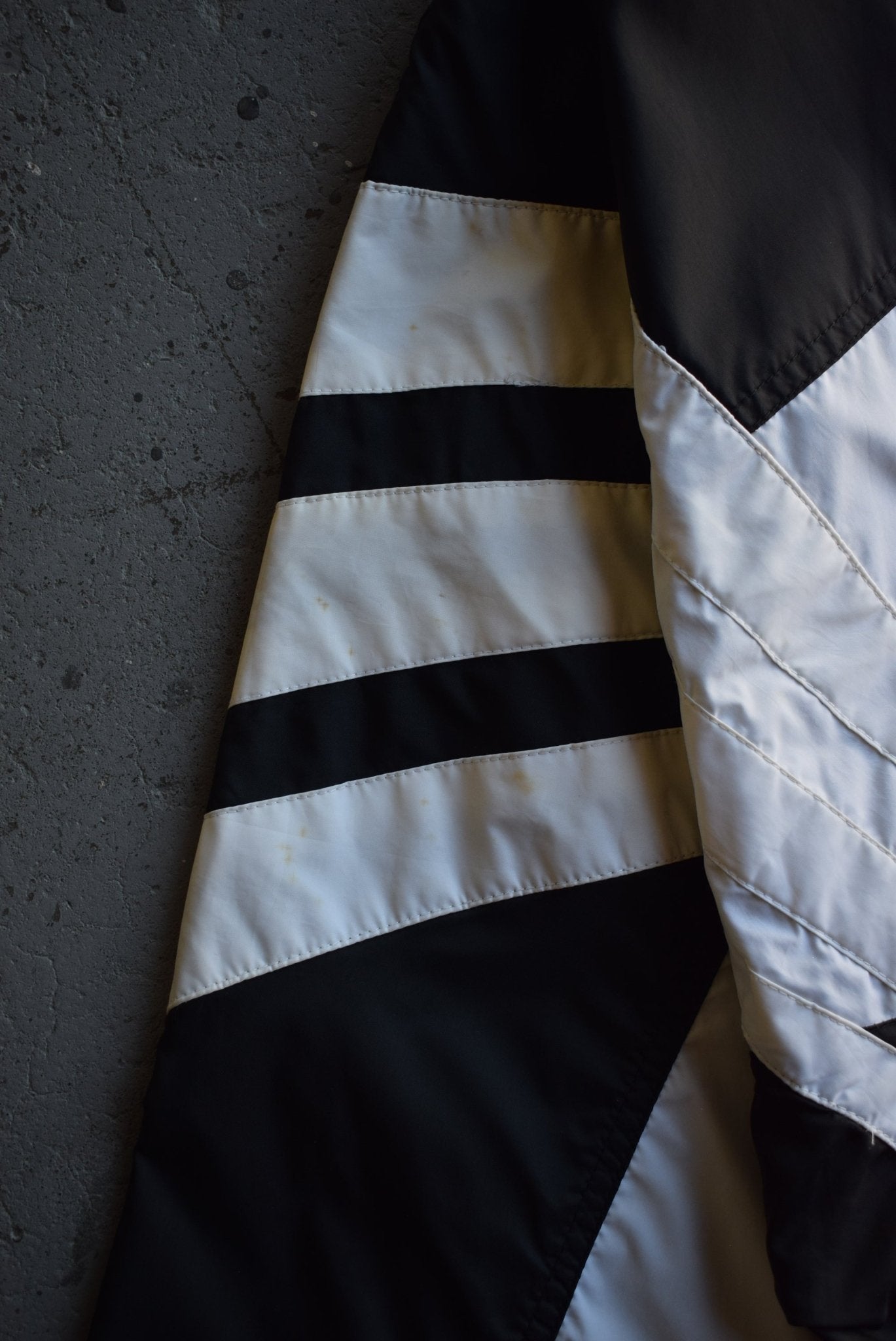 Vintage 90s Adidas Spellout Embroidered Windbreaker Jacket (L) - Retrospective Store