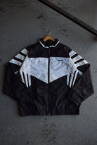 Vintage 90s Adidas Spellout Embroidered Windbreaker Jacket (L) - Retrospective Store