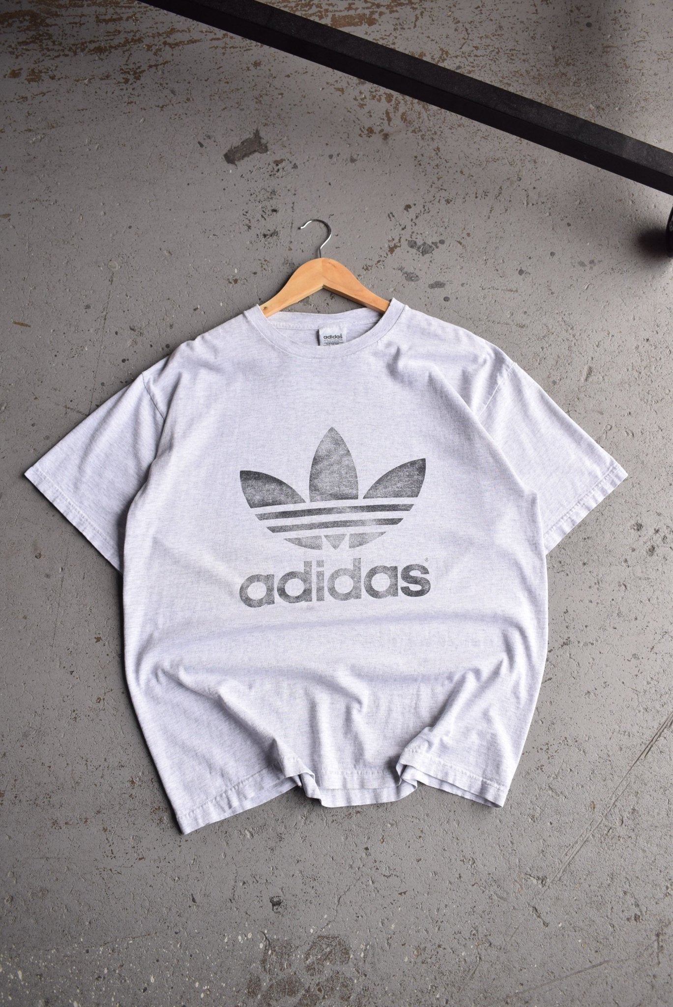 Vintage 90s Adidas Spellout Tee (L) - Retrospective Store