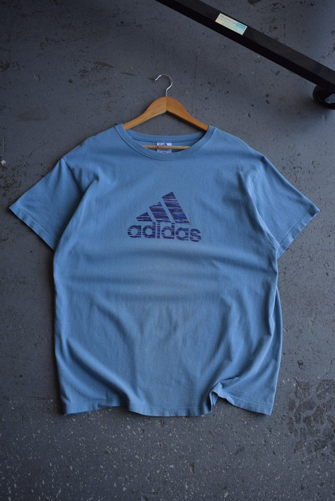 Vintage 90s Adidas Spellout Tee (XL) - Retrospective Store