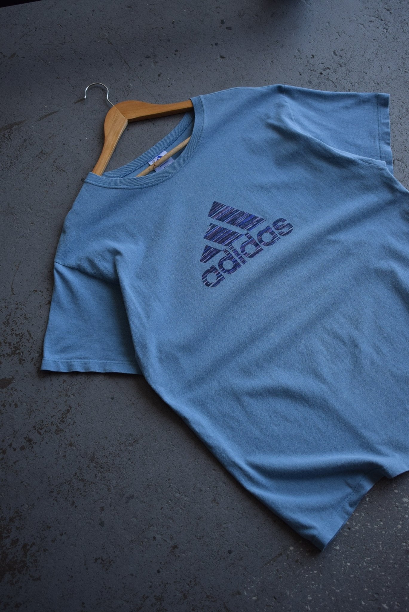 Vintage 90s Adidas Spellout Tee (XL) - Retrospective Store