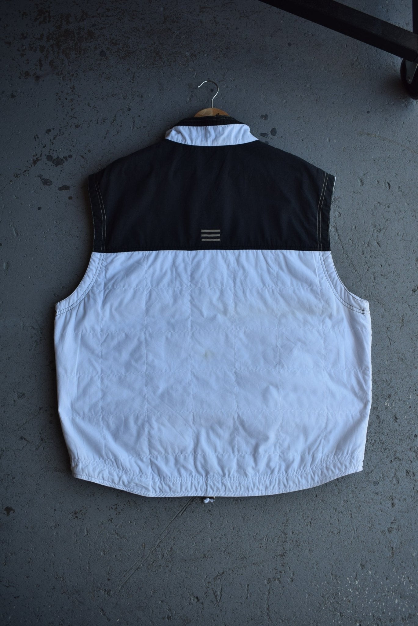 Vintage 90s Adidas Spellout Vest Jacket (L/XL) - Retrospective Store