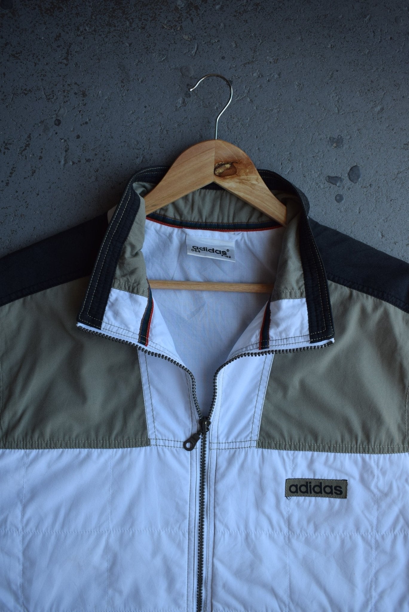 Vintage 90s Adidas Spellout Vest Jacket (L/XL) - Retrospective Store