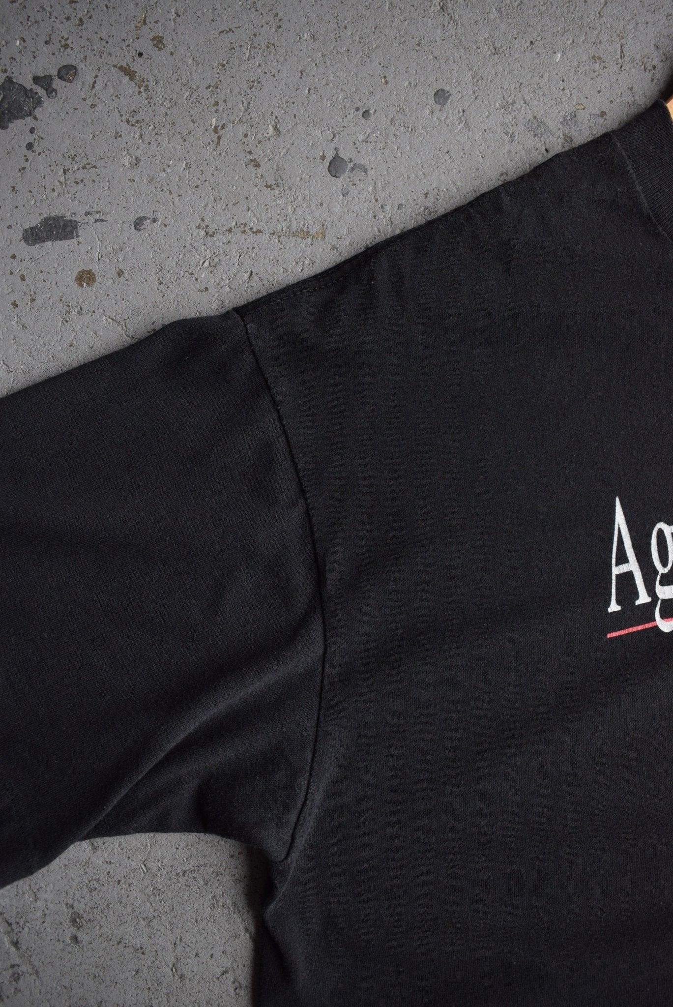 Vintage 90s 'Aging Graysfully' Graphic Tee (L/XL) - Retrospective Store