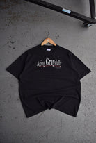 Vintage 90s 'Aging Graysfully' Graphic Tee (L/XL) - Retrospective Store