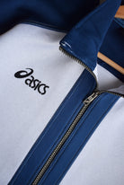 Vintage 90s Asics Classic Logo Embroidered Jacket (L) - Retrospective Store