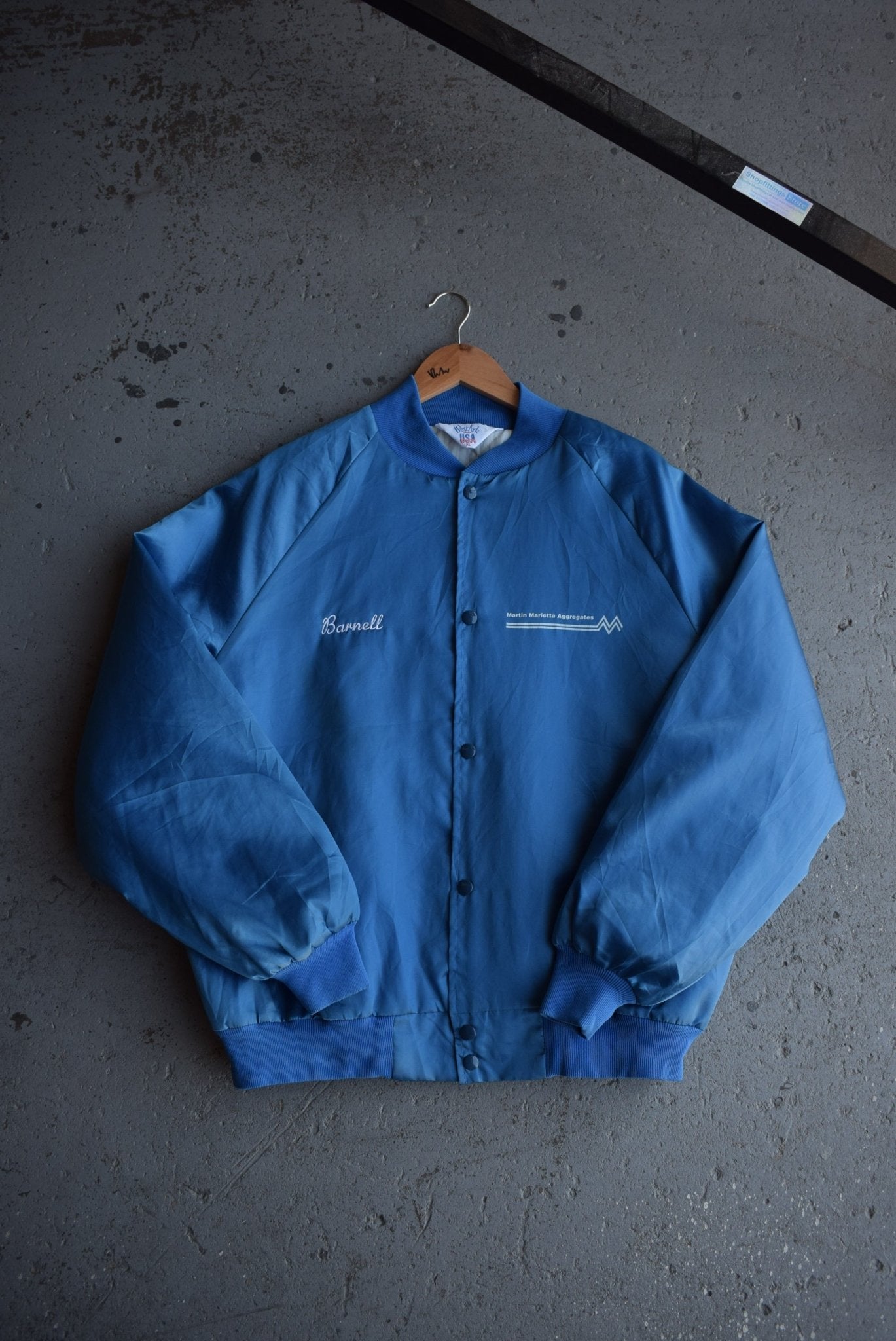 Vintage 90s Barnell Embroidered Satin Jacket (XL) - Retrospective Store