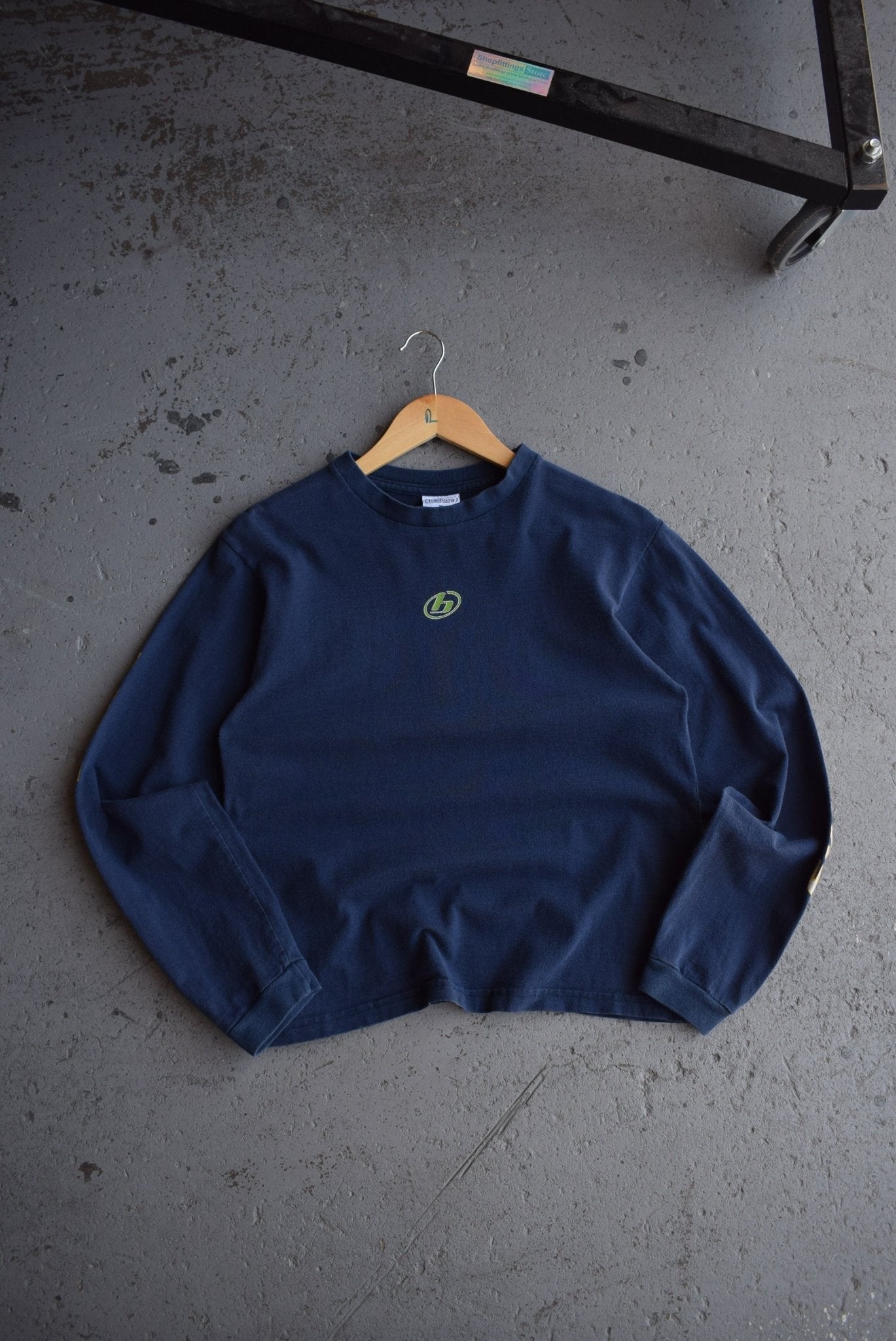 Vintage 90s Billabong Spellout Long Sleeve Tee (XS/S) - Retrospective Store
