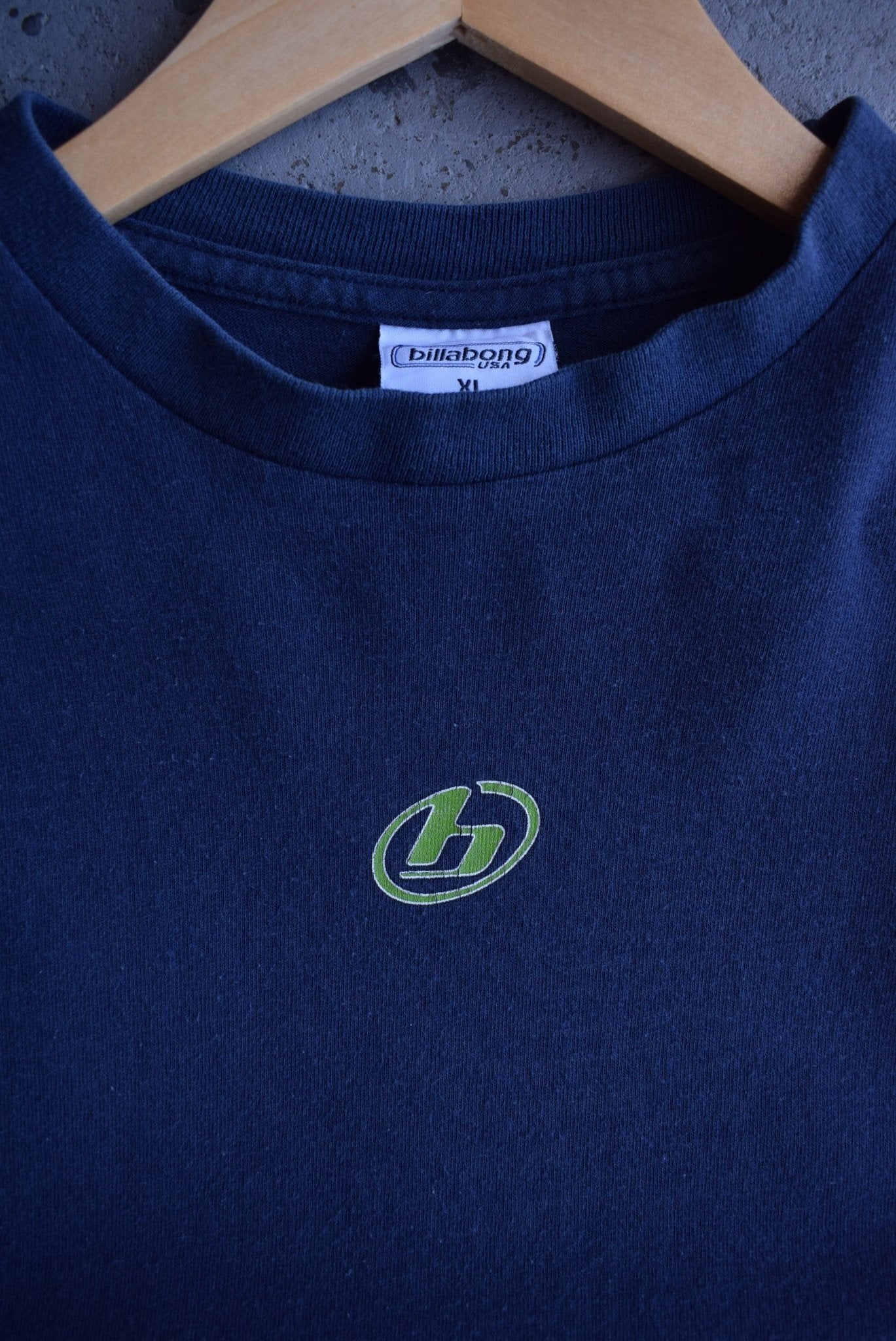 Vintage 90s Billabong Spellout Long Sleeve Tee (XS/S) - Retrospective Store